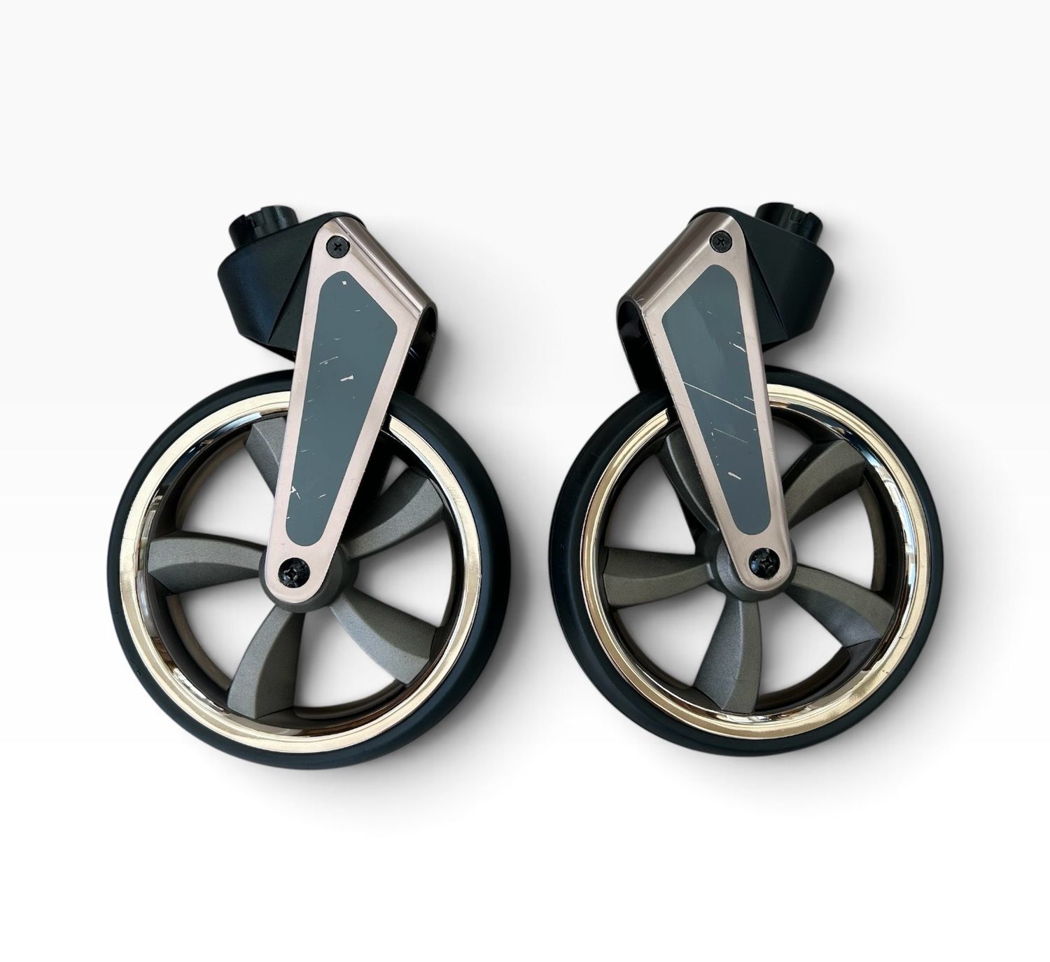 BabyStyle Oyster 3 Front Wheels X2 - Mink