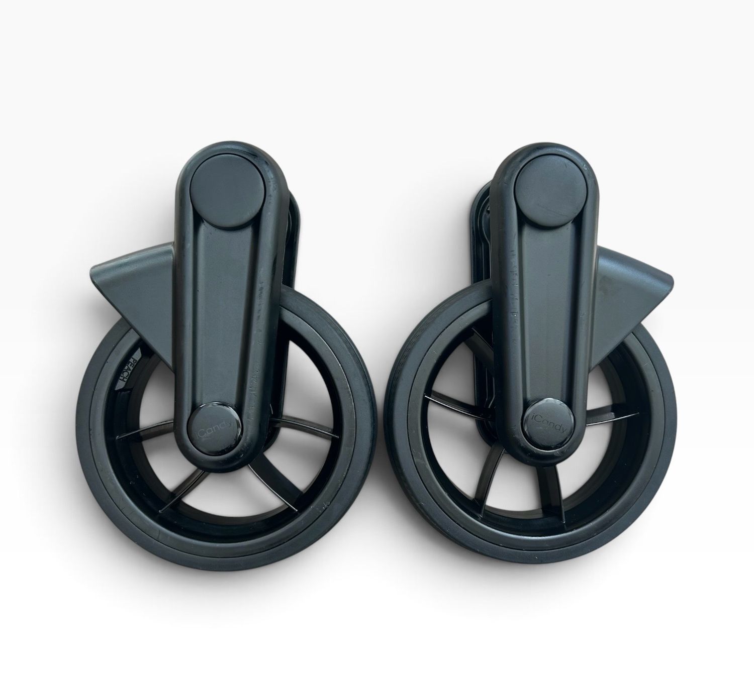 iCandy Peach 7 Front Wheels X2 - Black