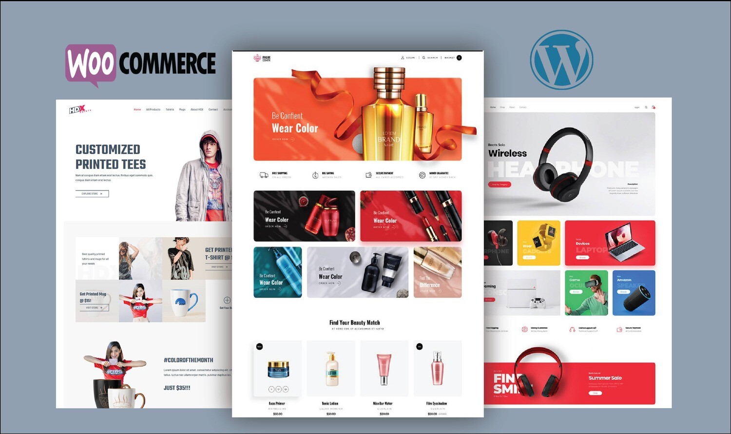 Woo-commerce Web Site Design