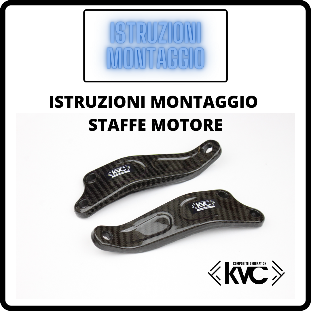ISTRUZIONI MONTAGGIO STAFFE MOTORE