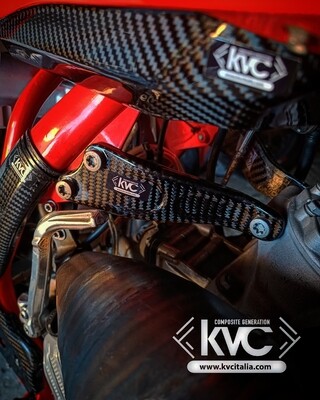 SUPPORTI MOTORE IN CARBONIO per KTM SXF/XC-F  HSQ FC/FS GASGAS MC-F/EX-F 450cc  2019/2023