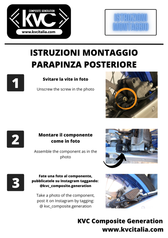 ISTRUZIONI MONTAGGIO PARAPINZA POSTERIORE
