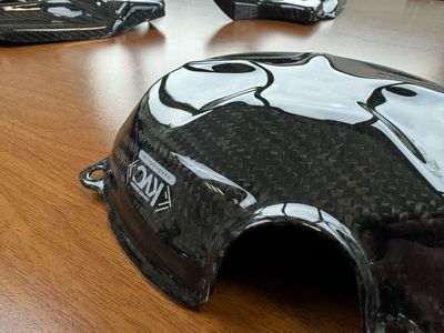 COVER CARTERINO FRIZIONE GASGAS MC-F/EX-F 450 2021/23 IN CARBONIO