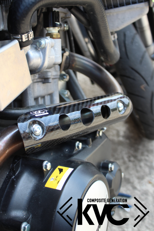 PARACALORE FANTIC 125 4T 2021-26 IN CARBONIO