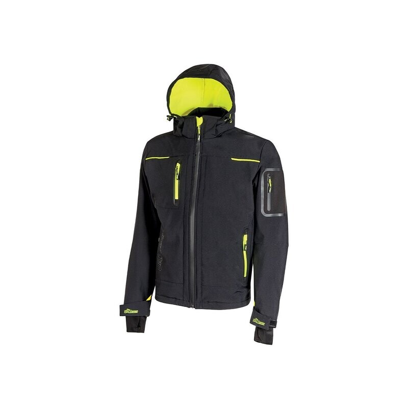 Soft-Shell-Jacke SPACE mit U-Tex-Membran, Stretch Soft-Shell-Jacke SPACE mit U-Tex-Membran, Stretch