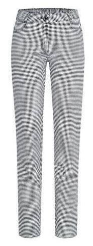 Damen Kochhose  pepita, 100%Baumwolle