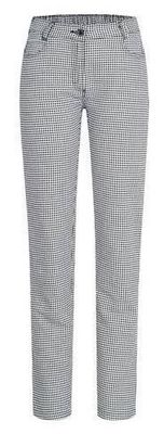 Damen Kochhose pepita, 100%Baumwolle Damen Kochhose pepita, 100%Baumwolle