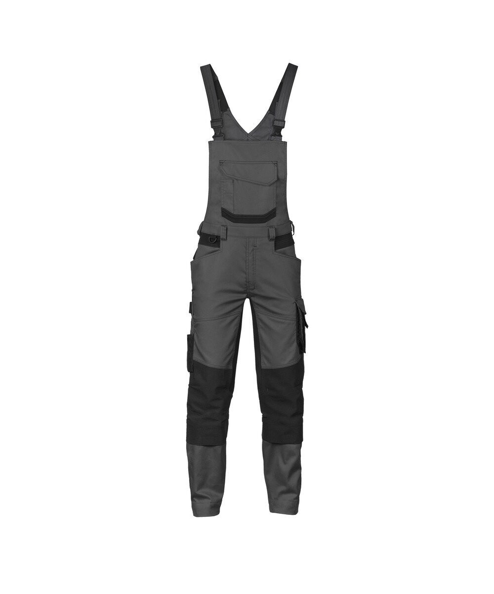 Latzhose mit Stretch und Kniepolstertaschen TRONIX Latzhose mit Stretch und Kniepolstertaschen TRONIX, Farbe: anthrazit/schwarz