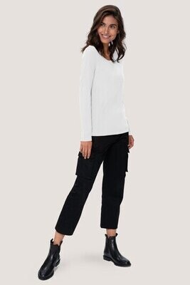 Damen Longsleeve Hakro Mikralinar