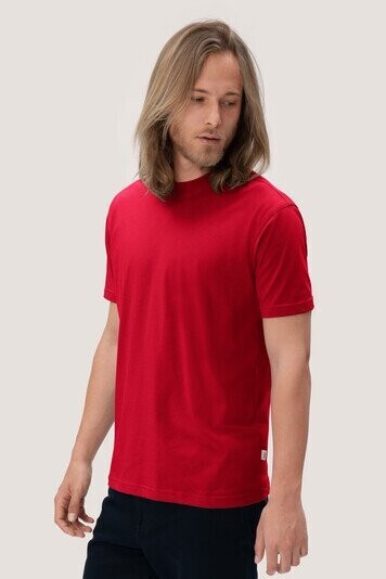 Herren T-Shirt halbarm Hakro Mikralinar