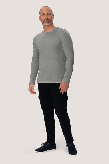 Herren Longsleeve Hakro Mikralinar