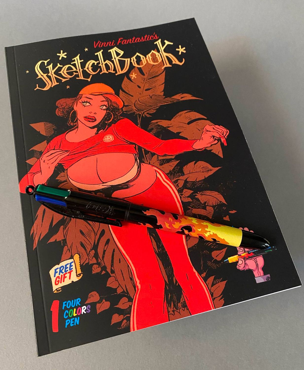 Sketchbook / four colors BIC© pen