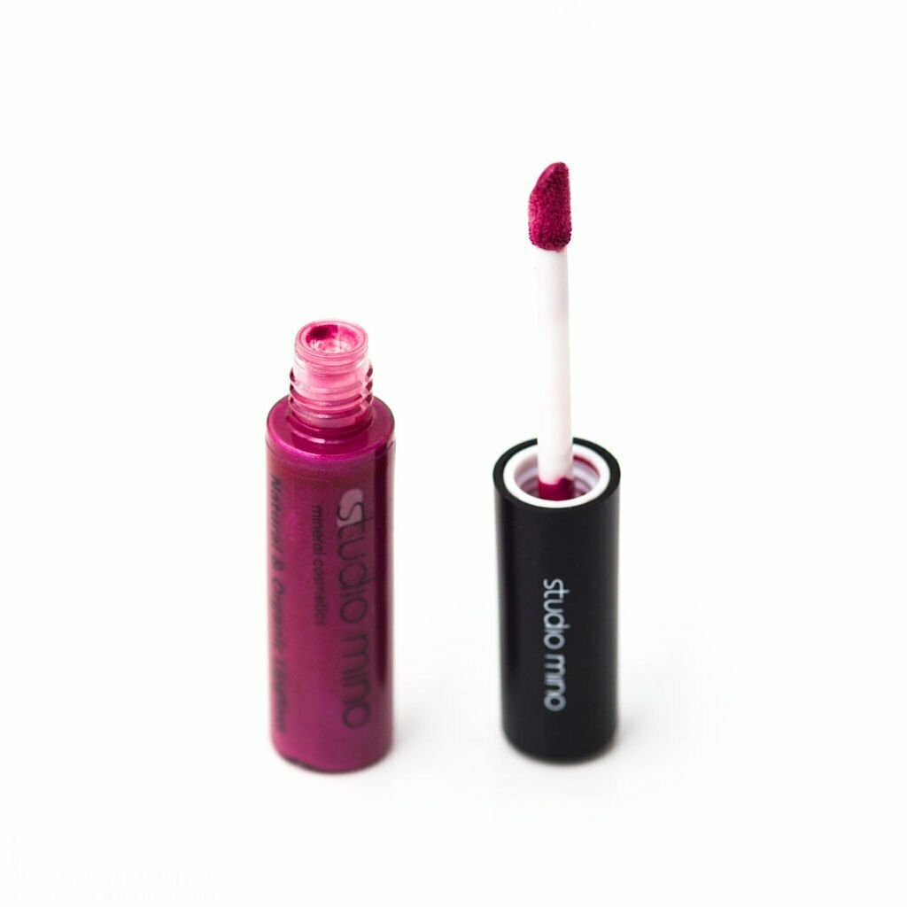 Biologische Vegan Lipgloss Fuchsia
