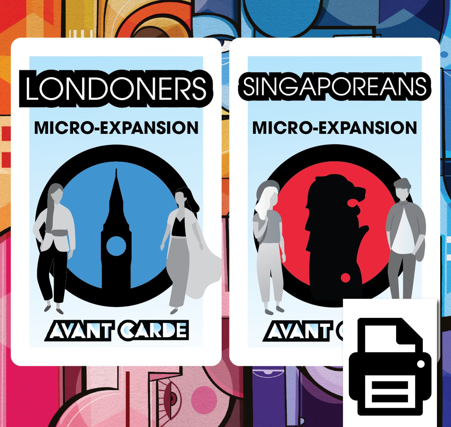 Avant Carde: Londoners and Singaporeans