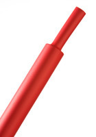 Heat Shrink Tubing 3/8" - Red (per foot)
