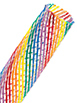Braided Sleeving - 3/8" - Rainbow (per foot)