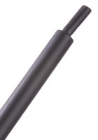 Heat Shrink Tubing 3/8" - Black (per foot)