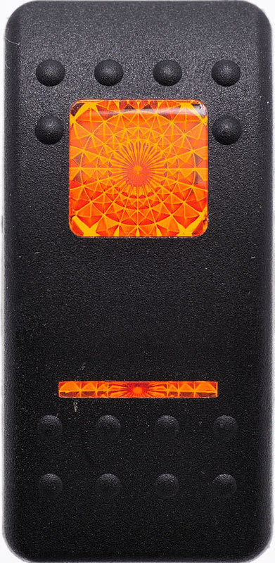 Carling Contura V Series II - ON/OFF SPST Dual lighted Amber