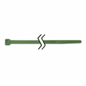 4" Cable Tie Green 18# 10/Bag