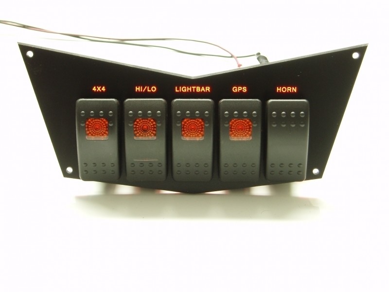 Backlit RZR Switch panel