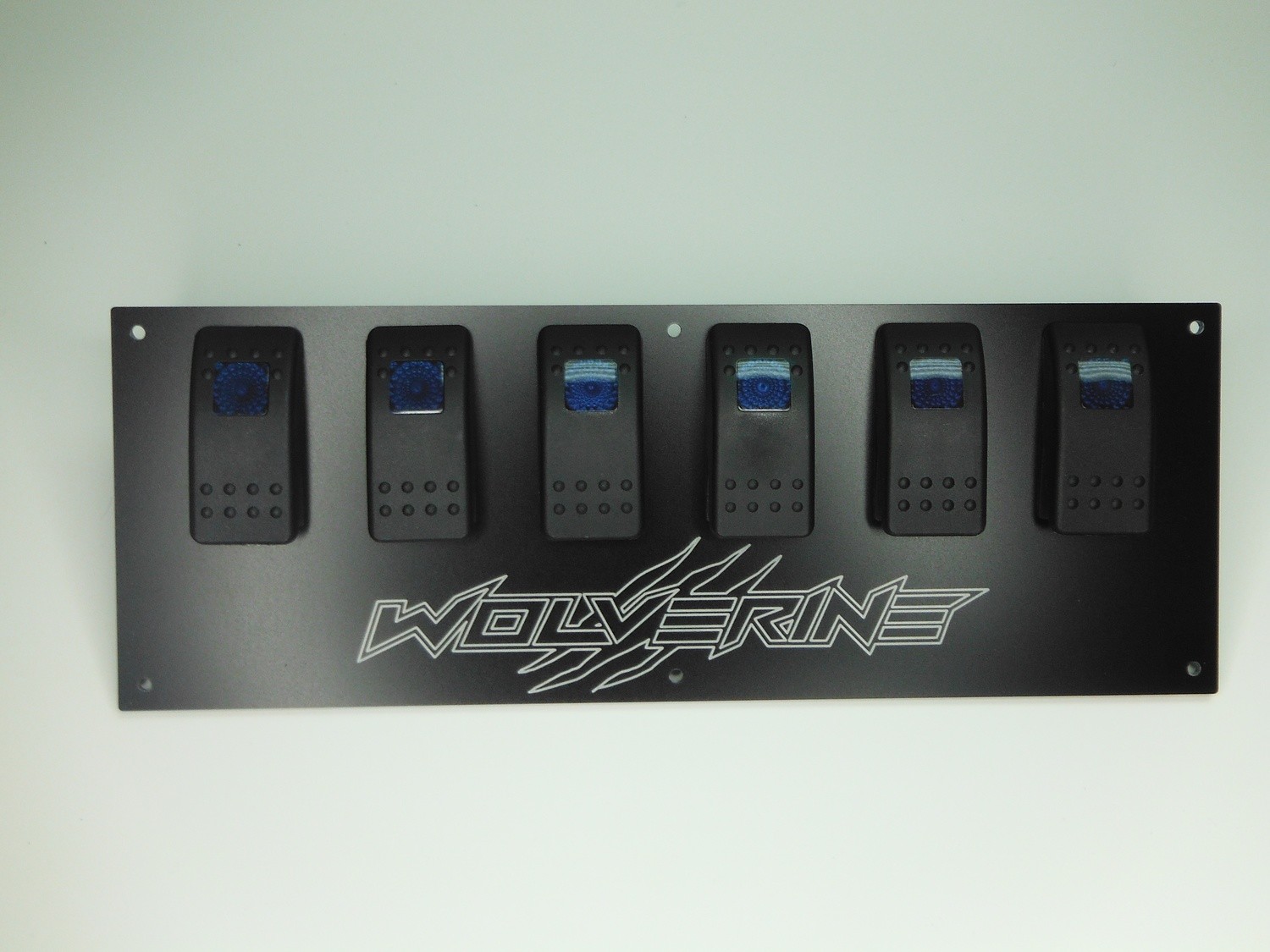 Yamaha Wolverine Switch Panel With 6 Carling Switches