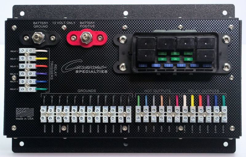 Heavy Duty Relay/Fuse Center