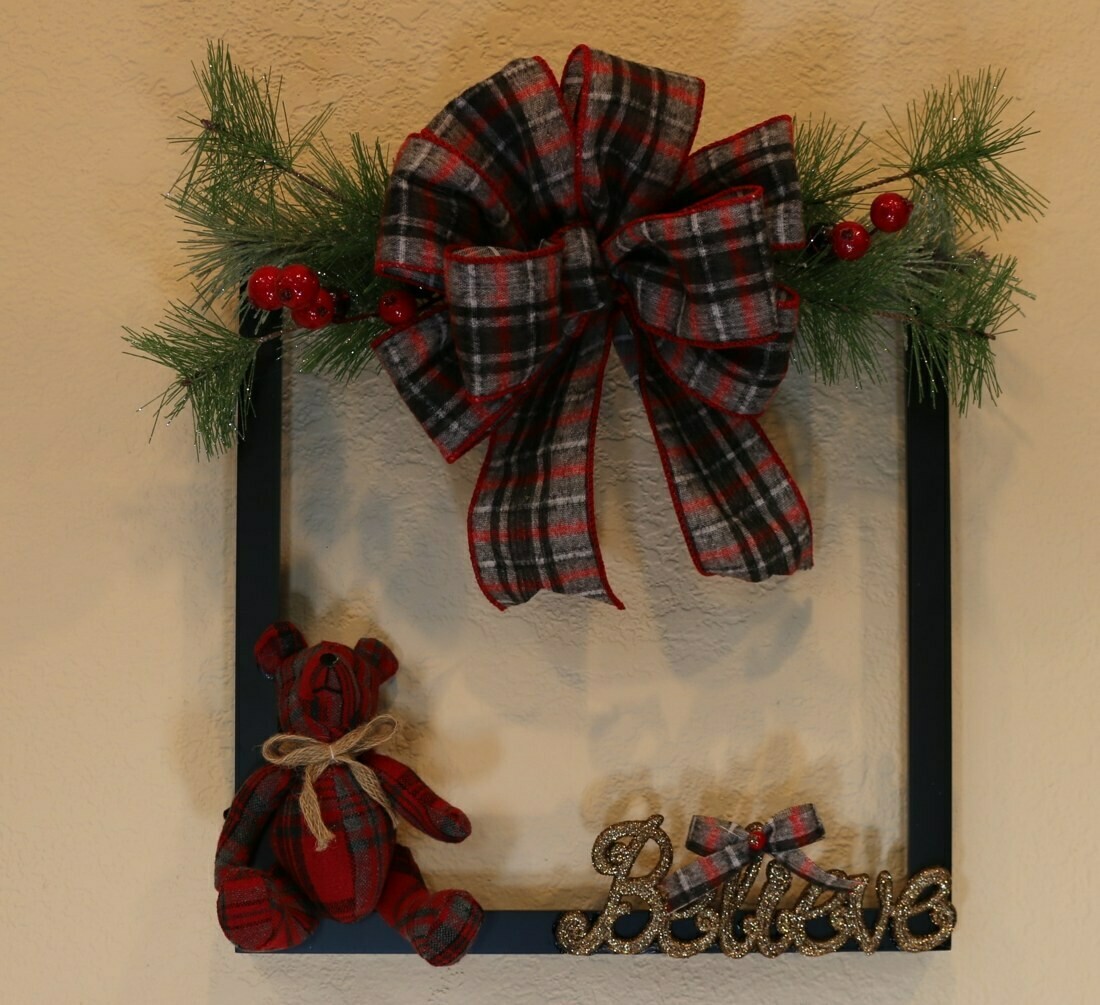 Red Teddy Bear Frame