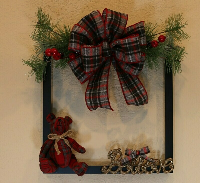 Red Teddy Bear Frame