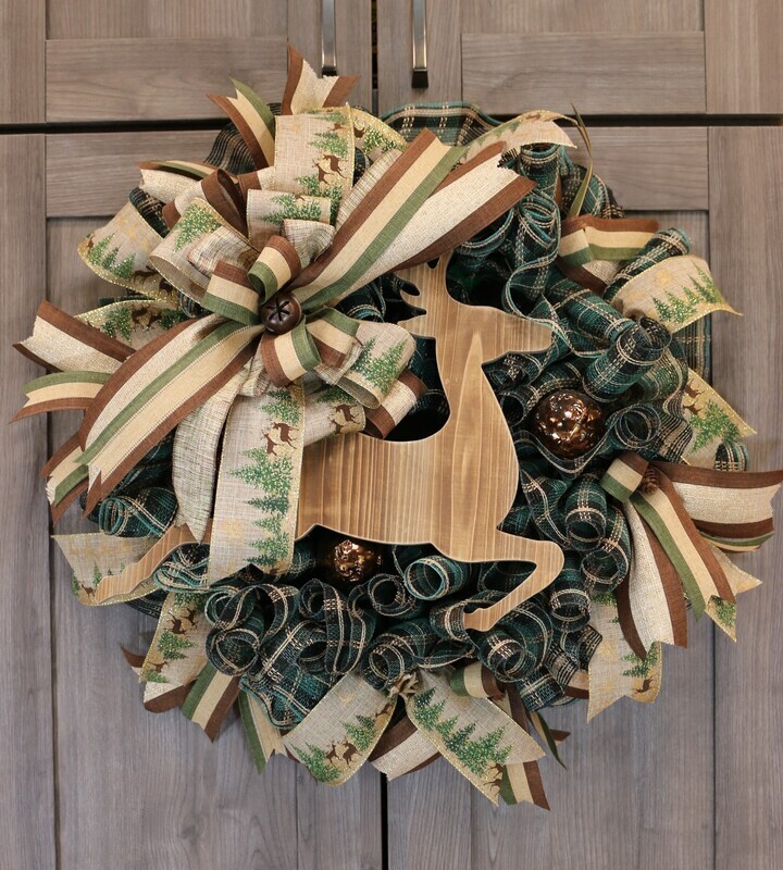 Woodland Deer Wreath