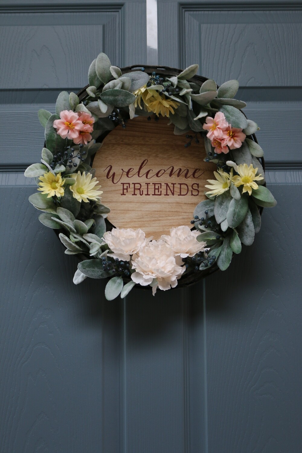 Friendship Basket Wreath