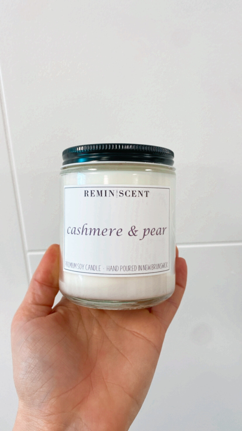Cashmere &amp; Pear Candle