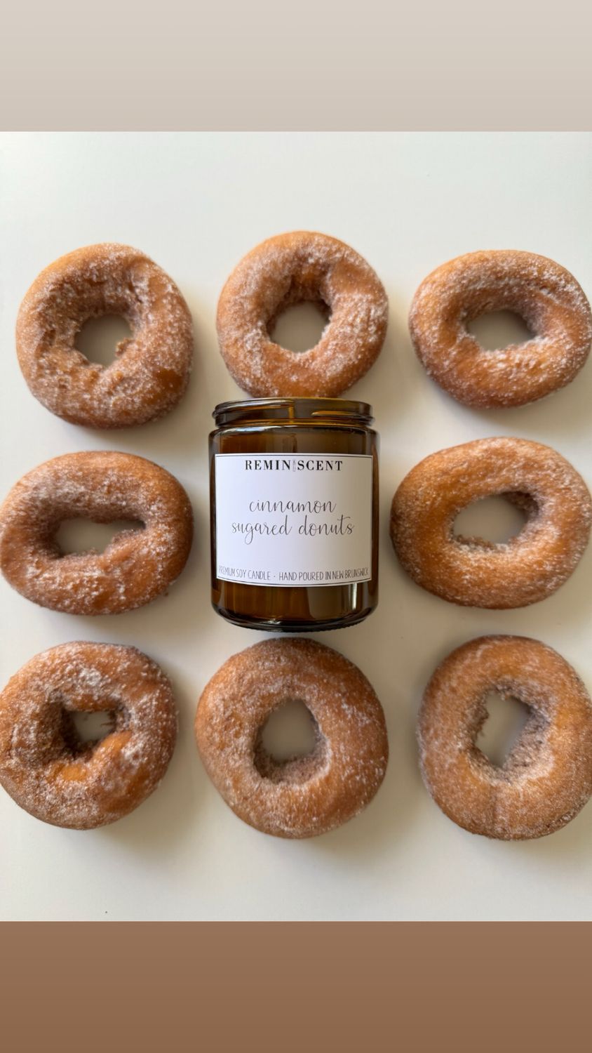 Cinnamon Sugared Donuts Candle