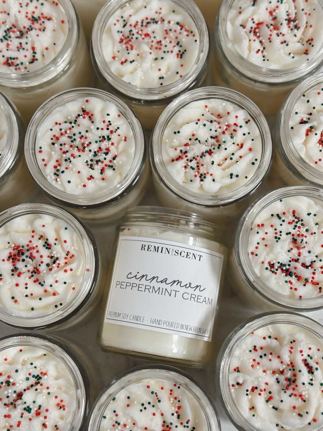 Cinnamon Peppermint Cream Candle Cinnamon Peppermint Cream Candle