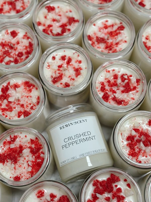 Crushed Peppermint Candle Crushed Peppermint Candle