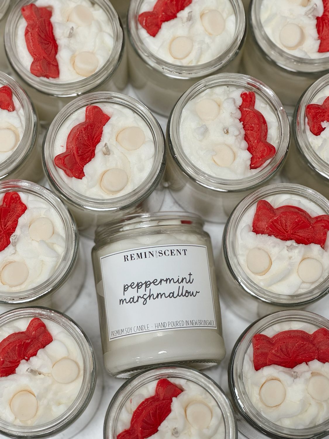 Peppermint Marshmallow Candle Peppermint Marshmallow Candle
