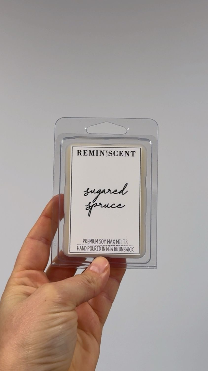 Sugared Spruce Clamshell Sugared Spruce Clamshell