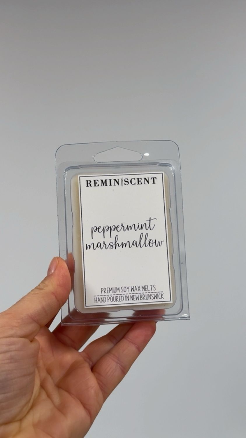 Peppermint Marshmallow Clamshell Peppermint Marshmallow Clamshell