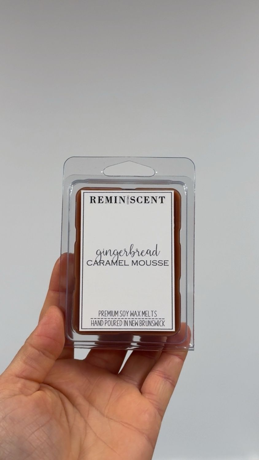 Gingerbread Caramel Mousse Clamshell Gingerbread Caramel Mousse Clamshell