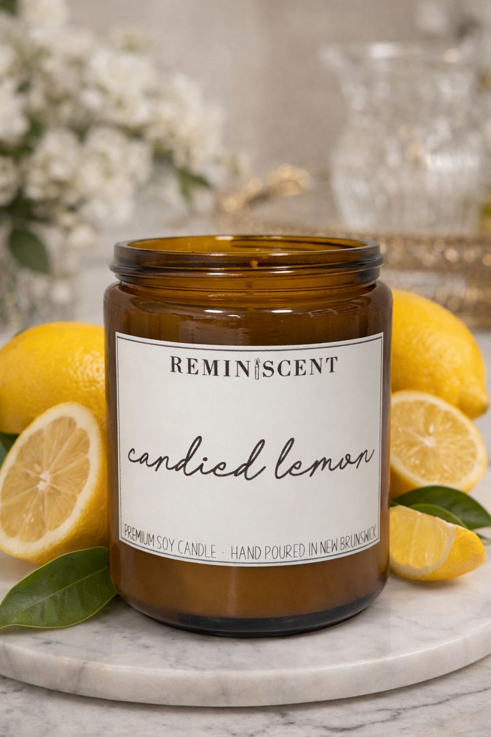 Candied Lemon Candle