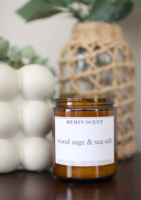 Wood Sage & Sea Salt Candle Wood Sage & Sea Salt Candle