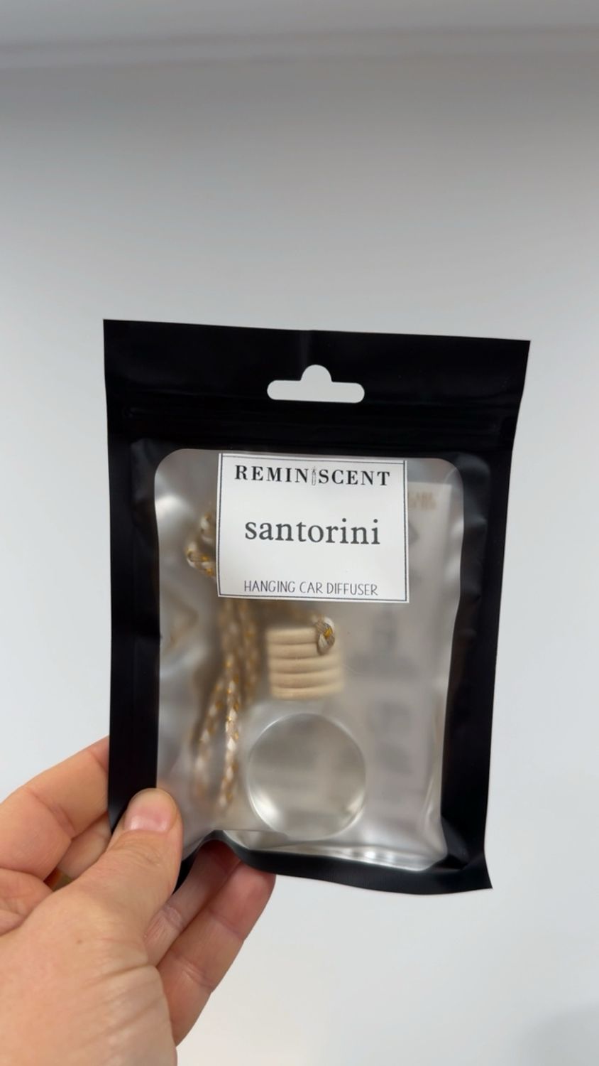 Santorini Car Freshie Santorini Car Freshie