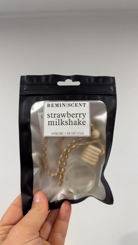 Strawberry Milkshake Car Freshie Strawberry Milkshake Car Freshie