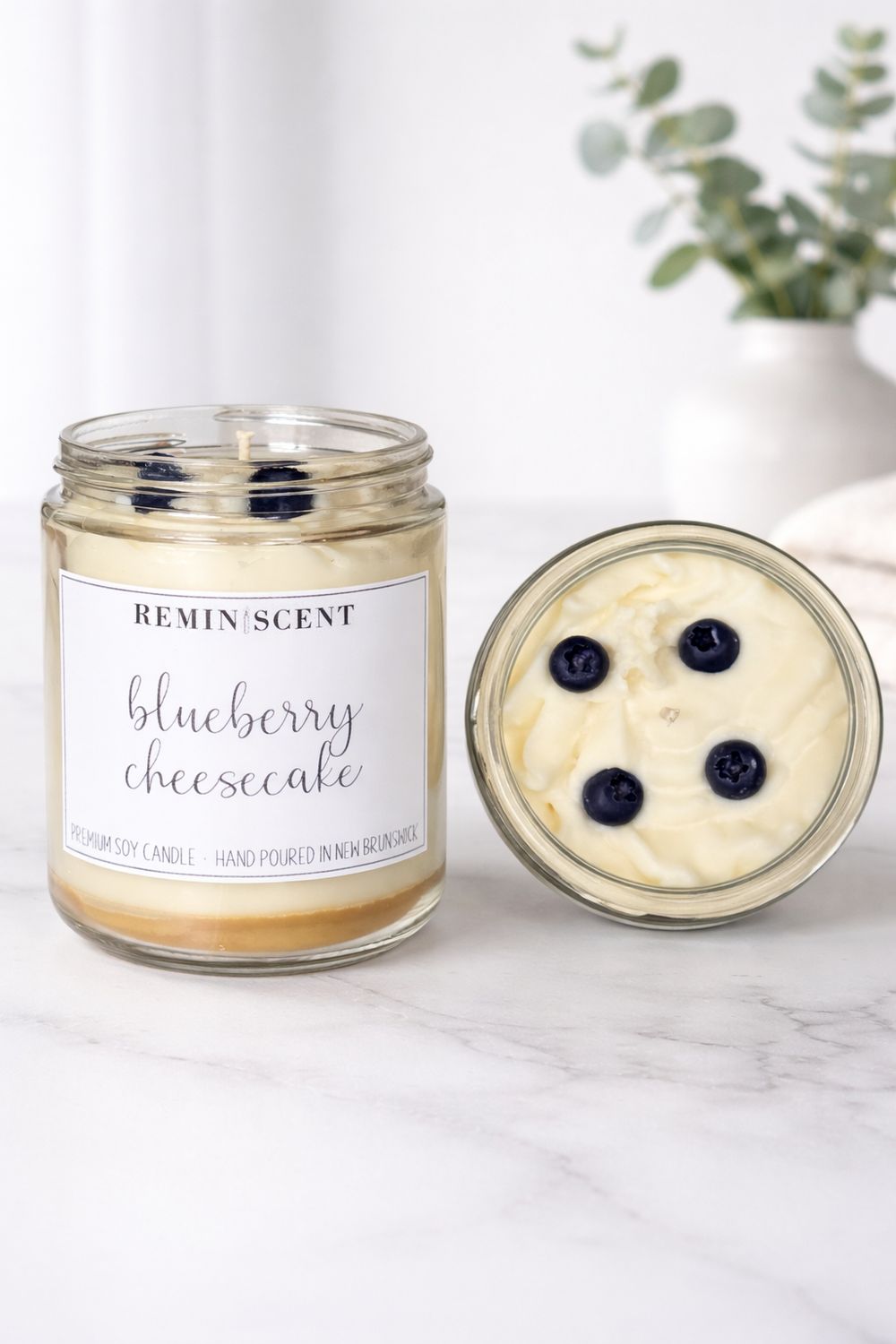 Blueberry Cheesecake Candle