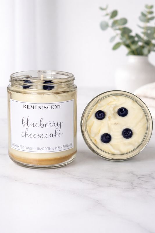 Blueberry Cheesecake Candle Blueberry Cheesecake Candle
