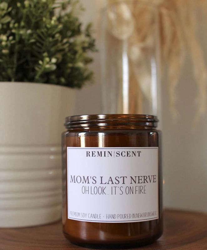 Moms Last Nerve Candle Moms Last Nerve Candle