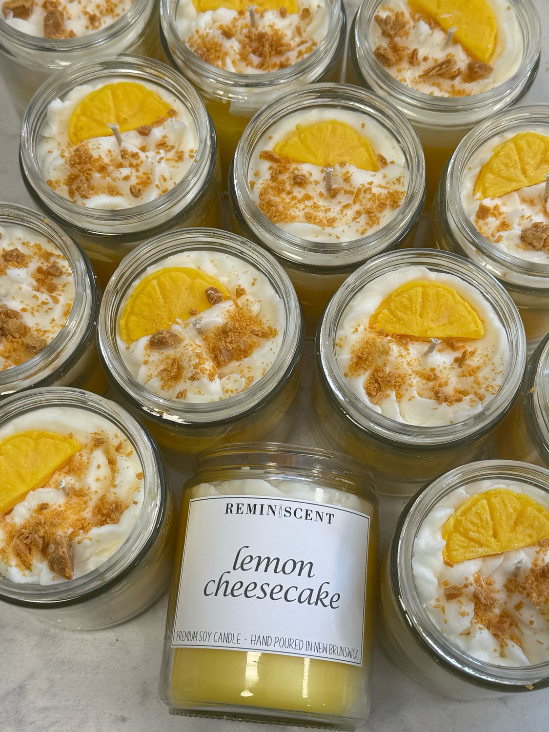 Lemon Cheesecake Candle Lemon Cheesecake Candle