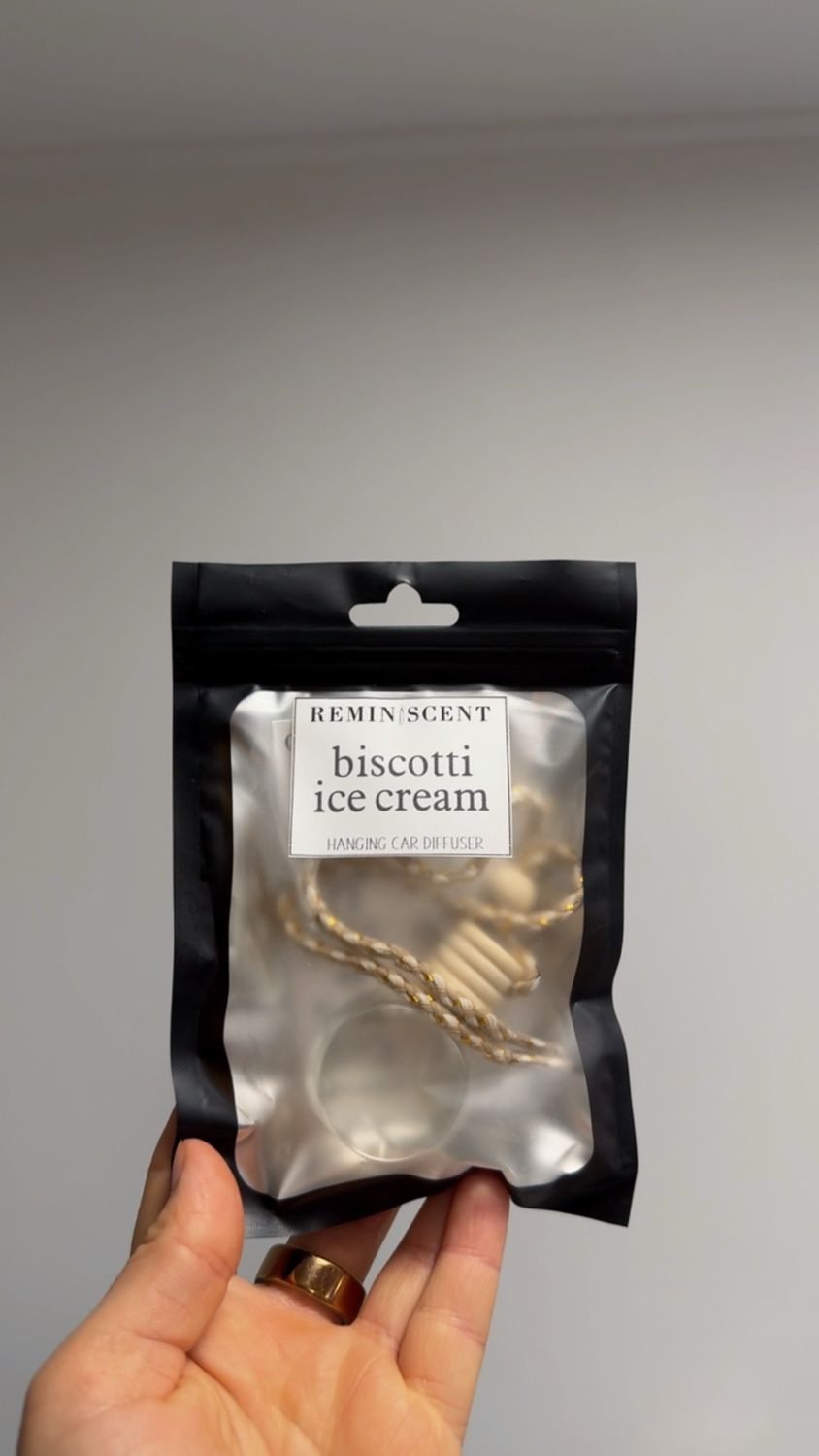 Biscotti Ice Cream Car Freshie Biscotti Ice Cream Car Freshie