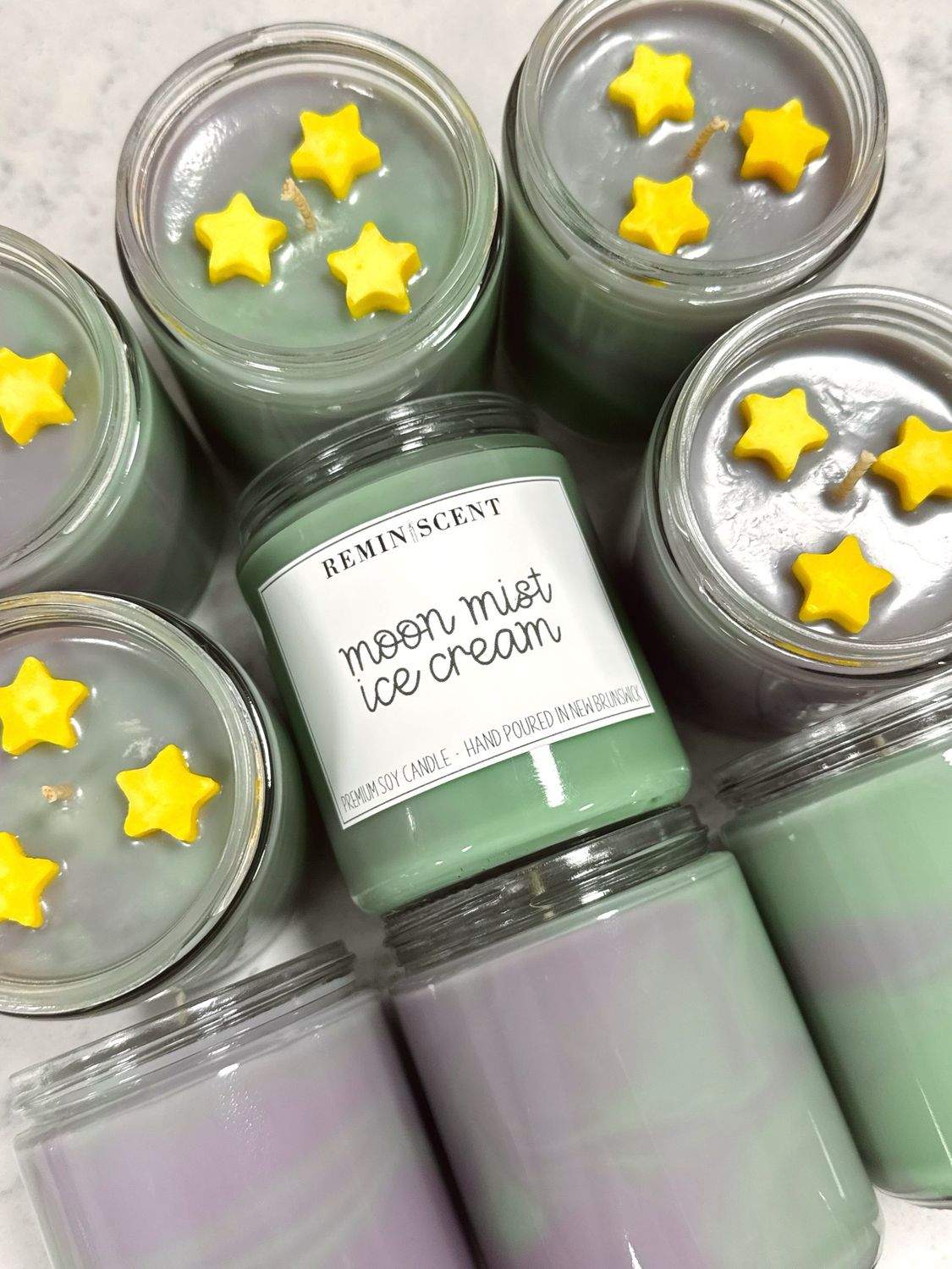Moon Mist Ice Cream Candle Moon Mist Ice Cream Candle