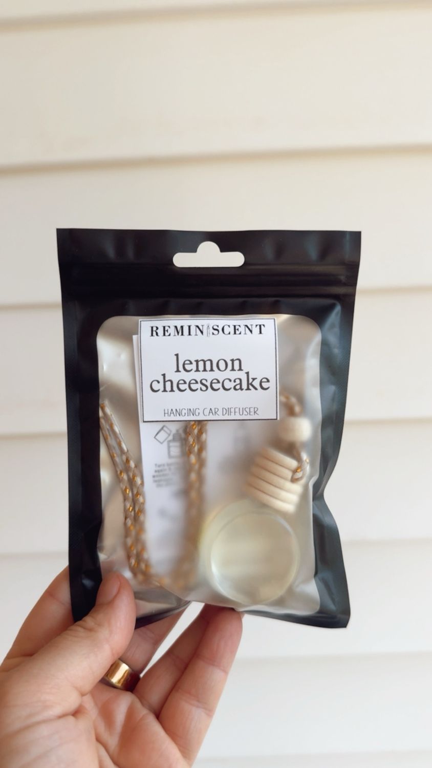 Lemon Cheesecake Car Freshie Lemon Cheesecake Car Freshie