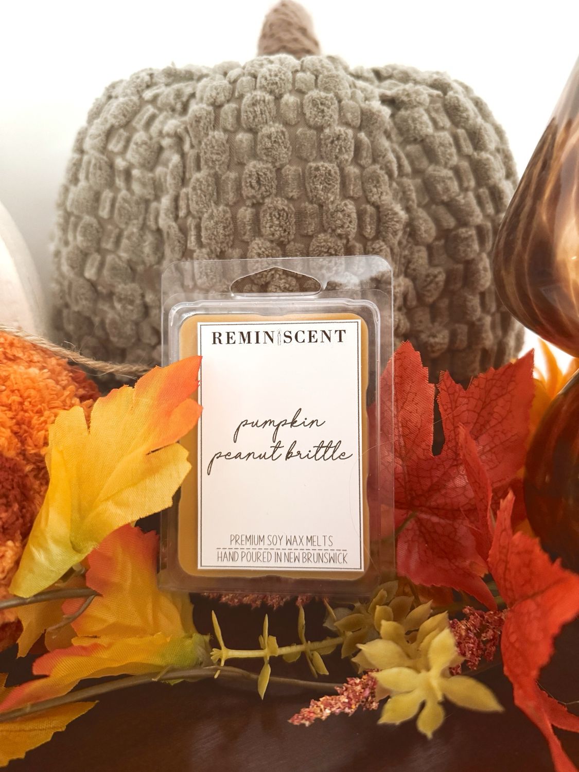 Pumpkin Peanut Brittle Clamshell